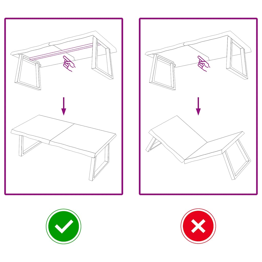 Világosbarna kezelt tömör tölgyfa asztallap 120x50x(2-6) cm 4