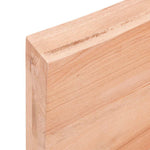 Világosbarna kezelt tömör tölgyfa asztallap 120x50x(2-6) cm 8