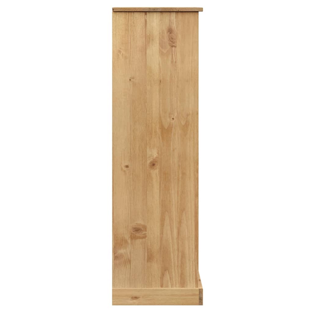 VIGO tömör fenyőfa könyvespolc 90x35x114,5 cm 6