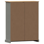 VIGO tömör fenyőfa könyvespolc 90x35x114,5 cm 7