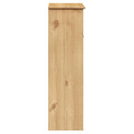 VIGO tömör fenyőfa komód felső 78x30x100 cm 6