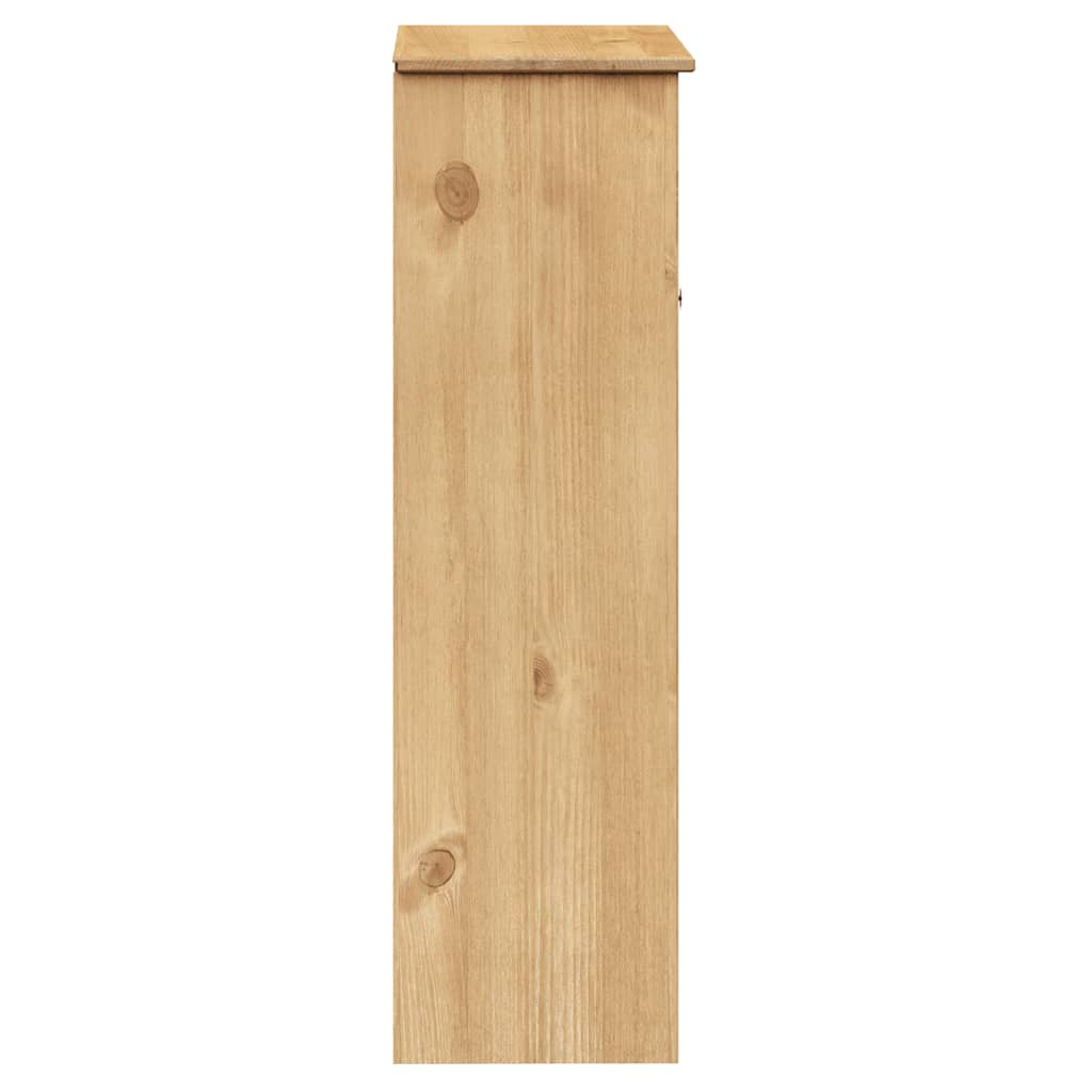VIGO tömör fenyőfa komód felső 78x30x100 cm 6