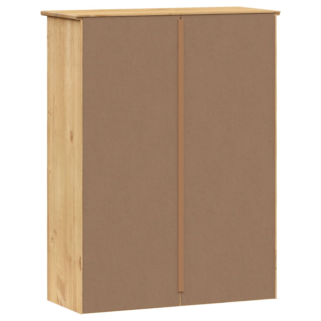 VIGO tömör fenyőfa komód felső 78x30x100 cm 7