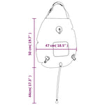 Kék PVC kempingzuhanyzsák 20 L 12