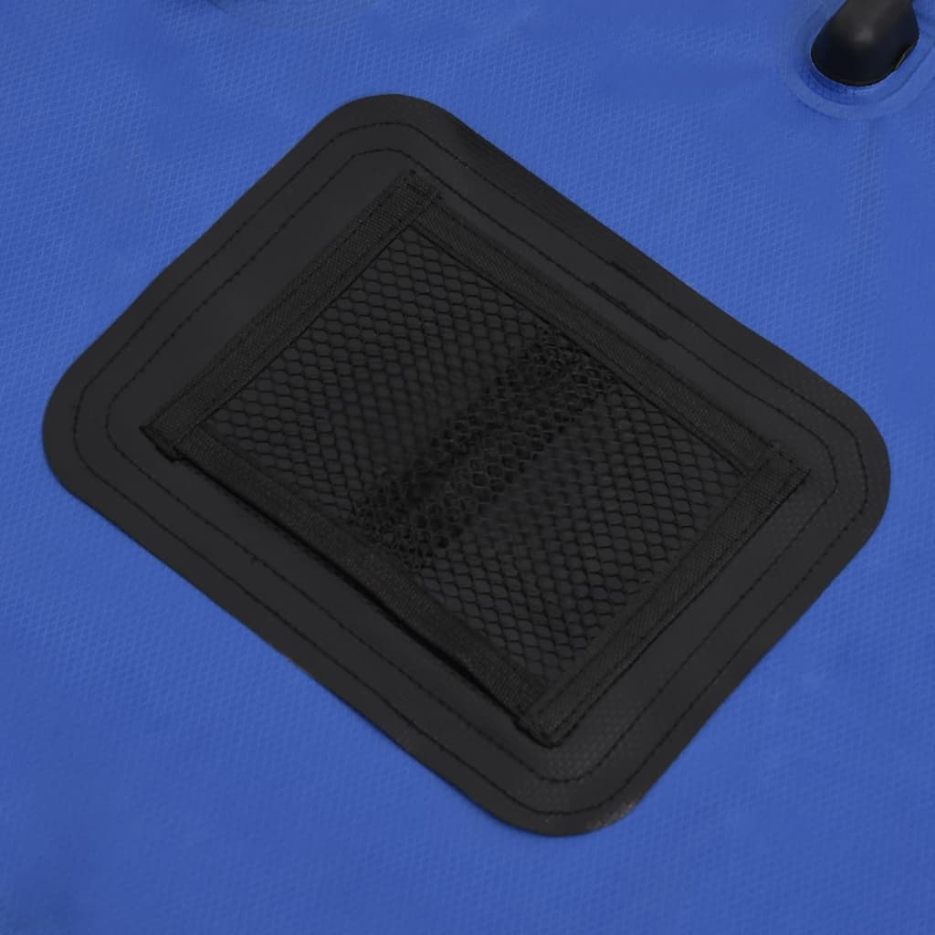 Kék PVC kempingzuhanyzsák 20 L 7