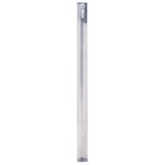 Kerek rozsdamentes acél kerti oszlop típusú vízcsap 60 cm 2