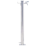 Kerek rozsdamentes acél kerti oszlop típusú vízcsap 60 cm 3