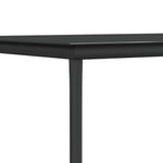 3 részes polyrattan és acél kerti étkezőgarnitúra 8