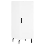 Fehér szerelt fa tálalóasztal 34,5 x 34 x 90 cm 2