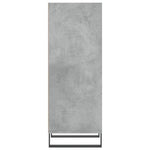Betonszürke szerelt fa tálalószekrény 34,5 x 32,5 x 90 cm 5