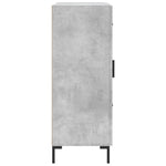 Betonszürke szerelt fa tálalószekrény 69,5 x 34 x 90 cm 7