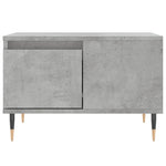 Betonszürke szerelt fa dohányzóasztal 55x55x36,5 cm 5