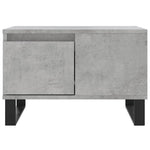 Betonszürke szerelt fa dohányzóasztal 55x55x36,5 cm 5