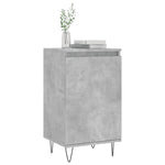 2 db betonszürke szerelt fa tálalószekrény 40 x 35 x 70 cm 3