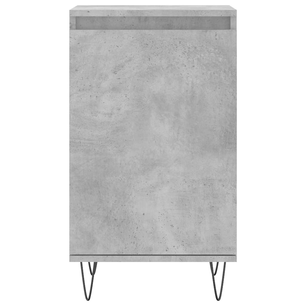 2 db betonszürke szerelt fa tálalószekrény 40 x 35 x 70 cm 6