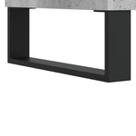 Betonszürke szerelt fa tálalószekrény 60 x 35 x 70 cm 9