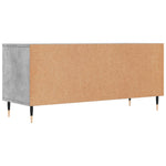 Betonszürke szerelt fa TV-szekrény 100x34,5x44,5 cm 8