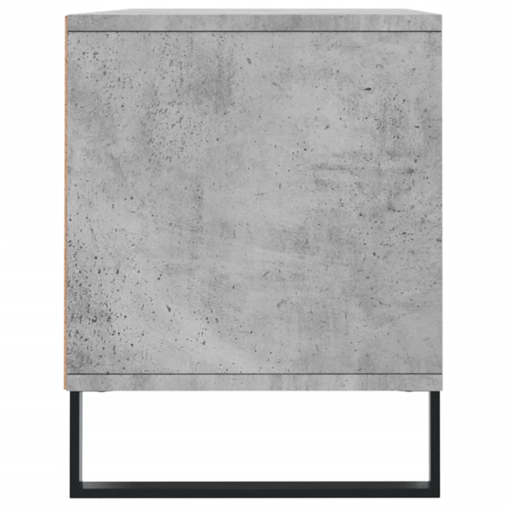 Betonszürke szerelt fa TV-szekrény 100x34,5x44,5 cm 7