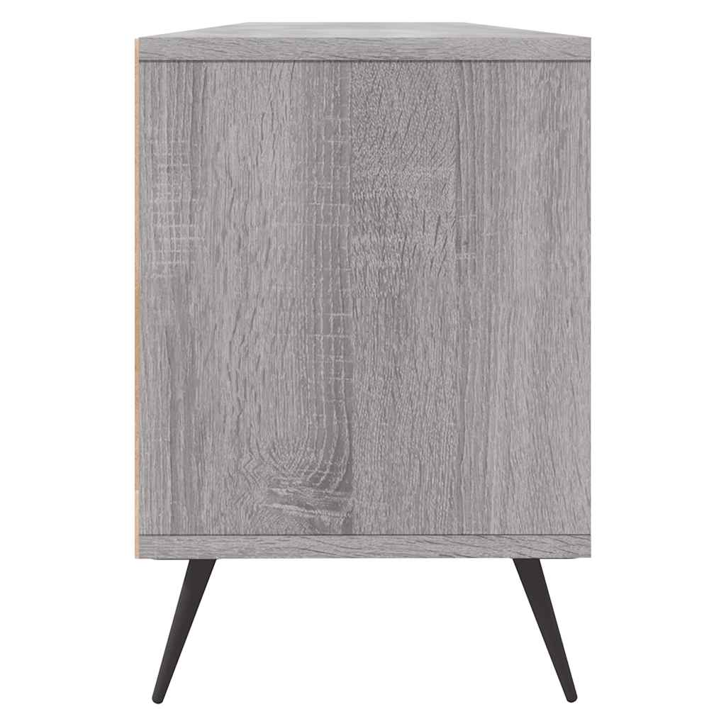 Szürke sonoma színű szerelt fa TV-szekrény 150x30x44,5 cm 7