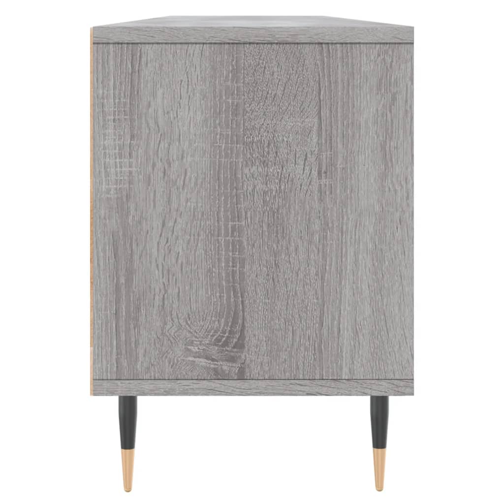 Szürke sonoma színű szerelt fa TV-szekrény 150x30x44,5 cm 7