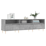 Betonszürke szerelt fa TV-szekrény 150x30x44,5 cm 3