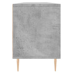Betonszürke szerelt fa TV-szekrény 150x30x44,5 cm 7