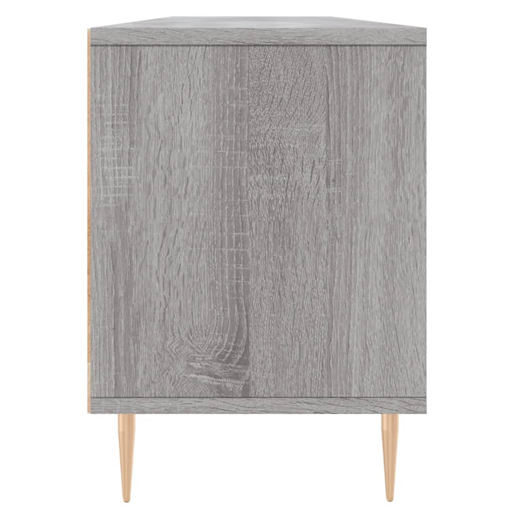 Szürke sonoma színű szerelt fa TV-szekrény 150x30x44,5 cm 7