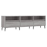 Szürke sonoma színű szerelt fa TV-szekrény 150x30x44,5 cm 2