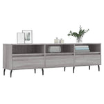 Szürke sonoma színű szerelt fa TV-szekrény 150x30x44,5 cm 3