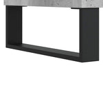 Betonszürke szerelt fa TV-szekrény 150x30x44,5 cm 9