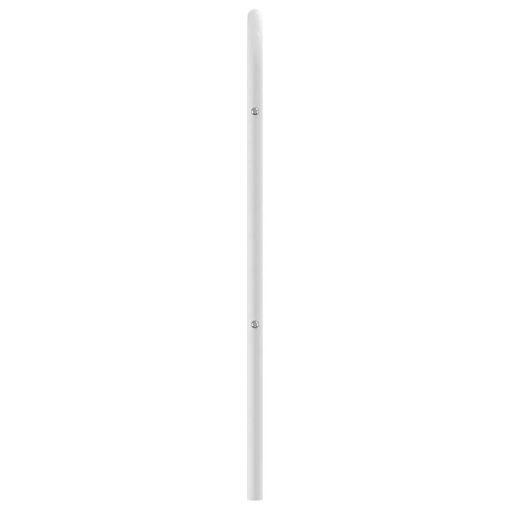 Fehér fém csere fejtámla 193 cm 5