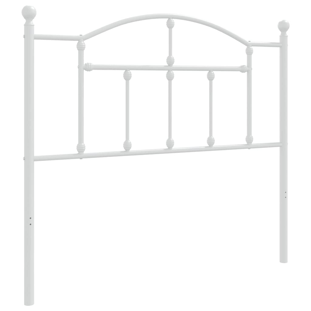 Fehér fém csere fejtámla 100 cm 2