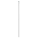 Fehér fém csere fejtámla 135 cm 5