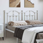 Fehér fém csere fejtámla 135 cm