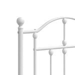 Fehér fém csere fejtámla 150 cm 6