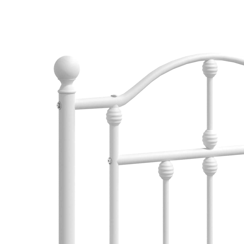 Fehér fém csere fejtámla 150 cm 6