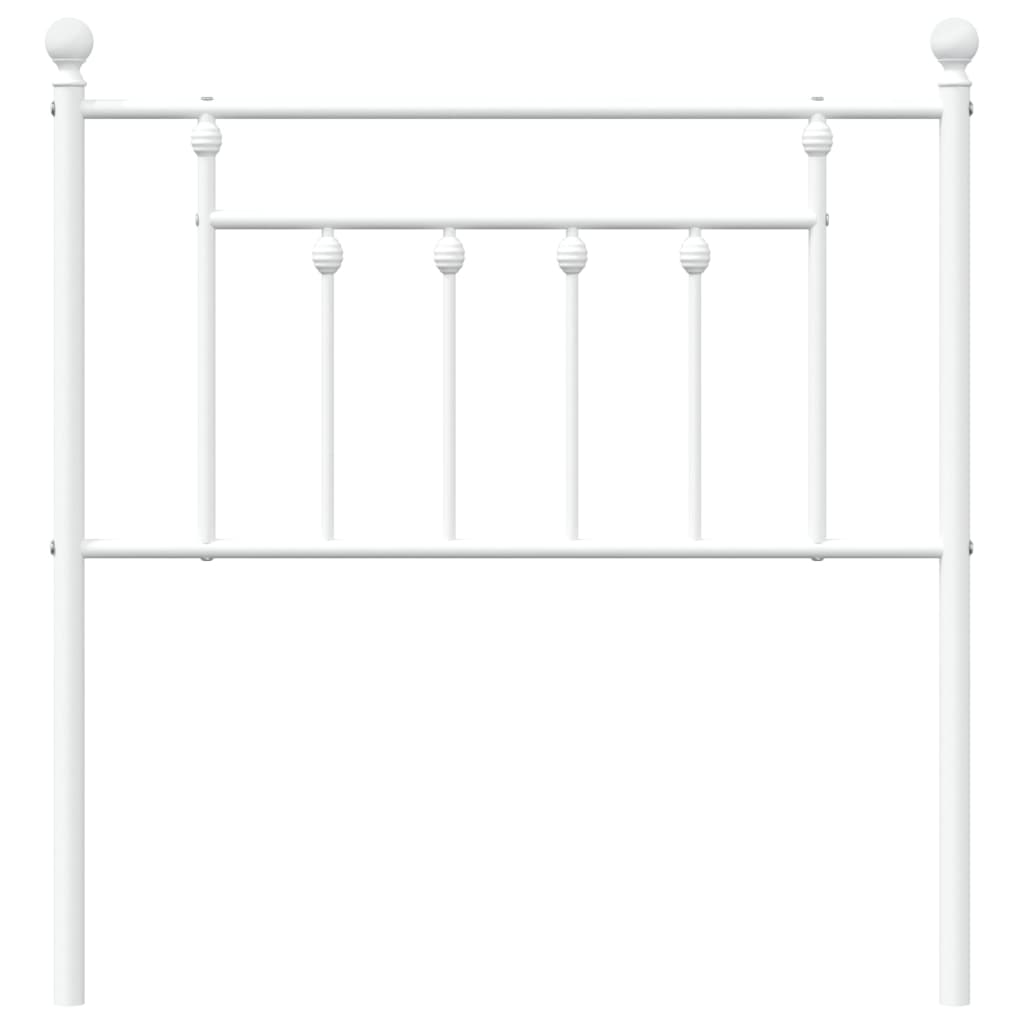 Fehér fém csere fejtámla 80 cm 4