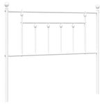Fehér fém csere fejtámla 100 cm 2