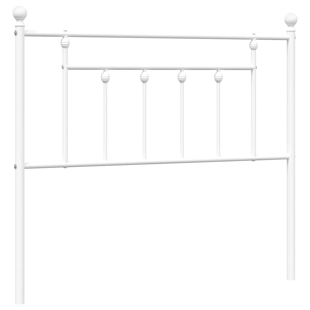 Fehér fém csere fejtámla 100 cm 2