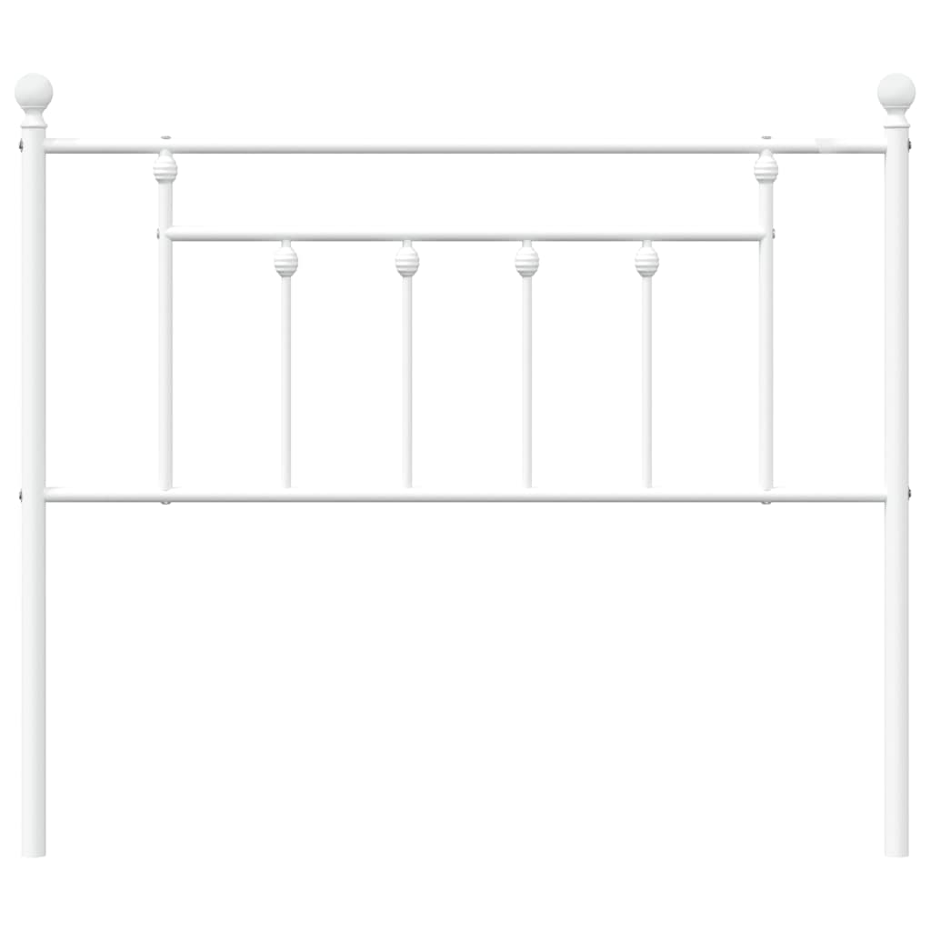 Fehér fém csere fejtámla 100 cm 4