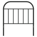 Fekete fém csere fejtámla 80 cm 4