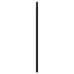 Fekete fém csere fejtámla 80 cm 5