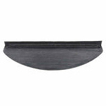 10 db fekete öntapadó lépcsőszőnyeg 65 x 22,5 x 3,5 cm 5