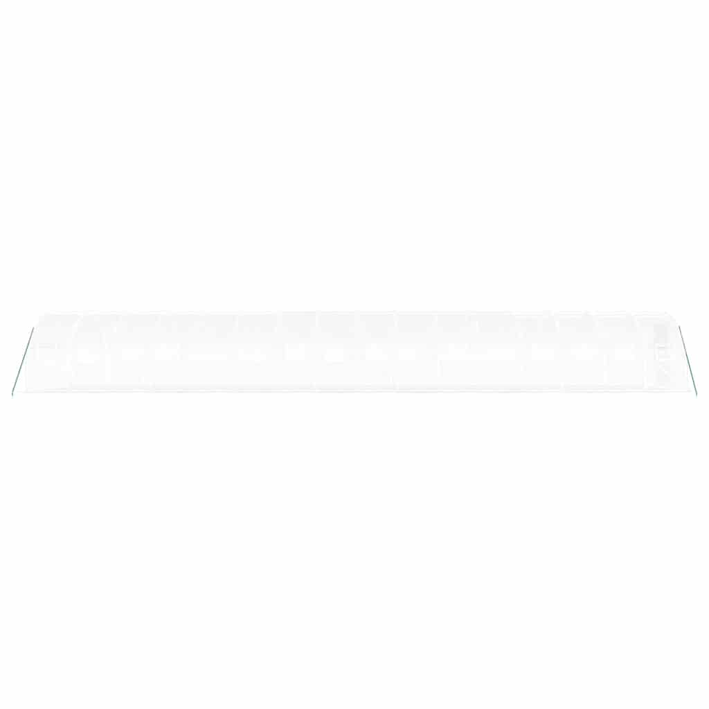 Fehér acélvázas melegház 48 m² 16 x 3 x 2 m 5