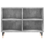 Betonszürke szerelt fa TV-szekrény 69,5x30x50 cm 4