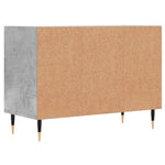 Betonszürke szerelt fa TV-szekrény 69,5x30x50 cm 6