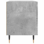 2 db betonszürke szerelt fa éjjeliszekrény 40 x 35 x 47,5 cm 7