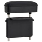 Univerzális fekete autó kartámasz 23x8x(30-38) cm ABS