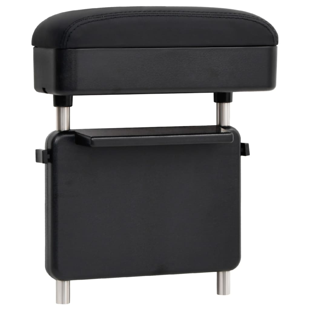 Univerzális fekete autó kartámasz 23x8x(30-38) cm ABS