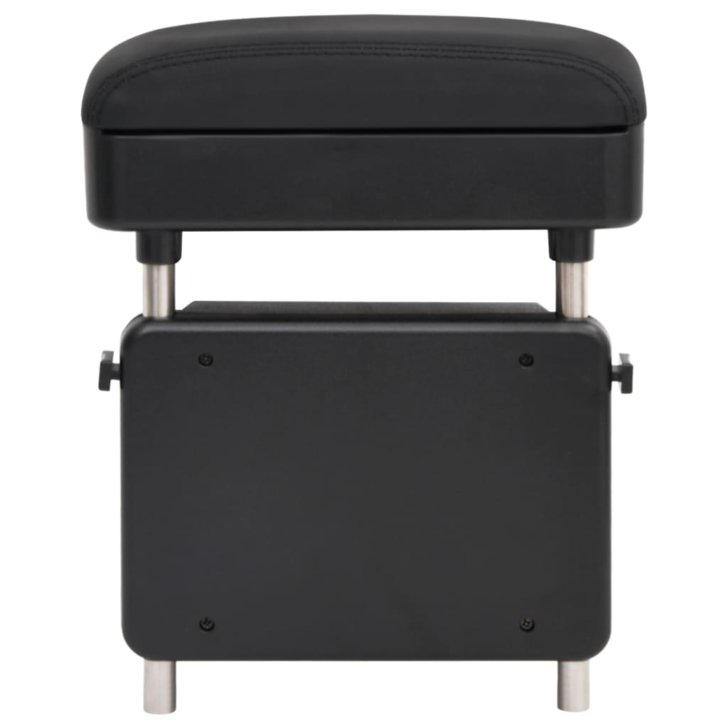 Univerzális fekete autó kartámasz 23x8x(30-38) cm ABS 5